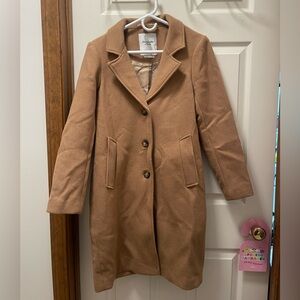 Abercrombie Wool Blend Dad Coat